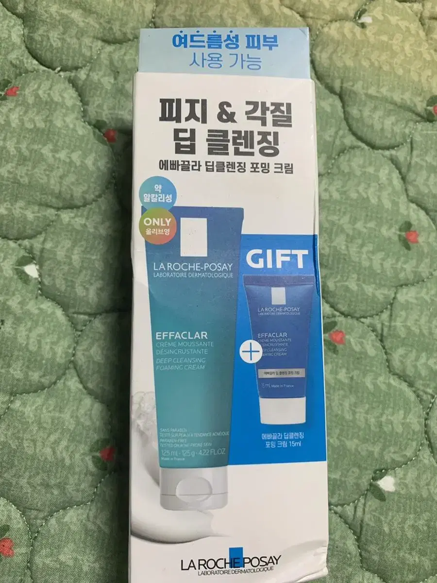 라포슈포제 에빠끌라 딥클렌징 포밍크림125ml+15ml