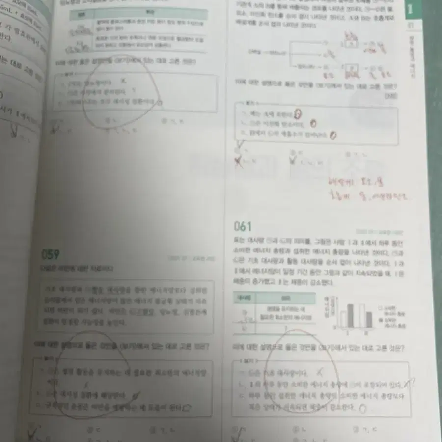 고3 과탐 생명 지구 한국사 문제집 판매