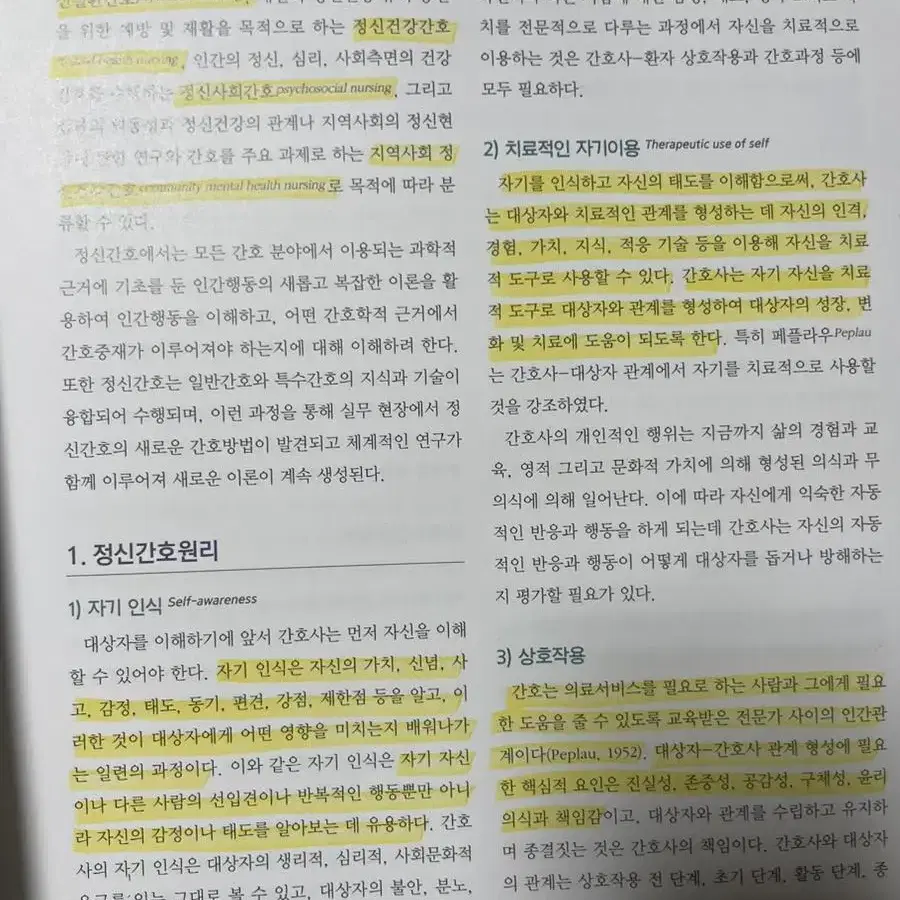 정신간호총론 수문사