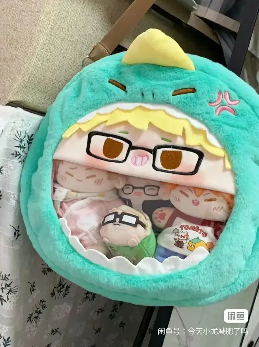 Haikyuu Tsukishima Kei attribute cotton doll bag unusual cotton