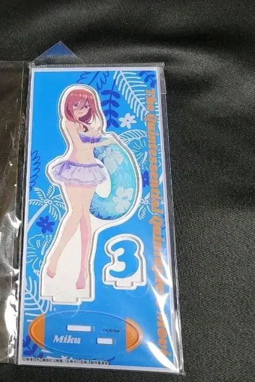 Bride of the fifths Miku Nakano swimsuit acrylic stand sells.