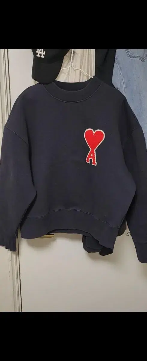 Army Big Heart Embroidered Maternity Navy Size L sells