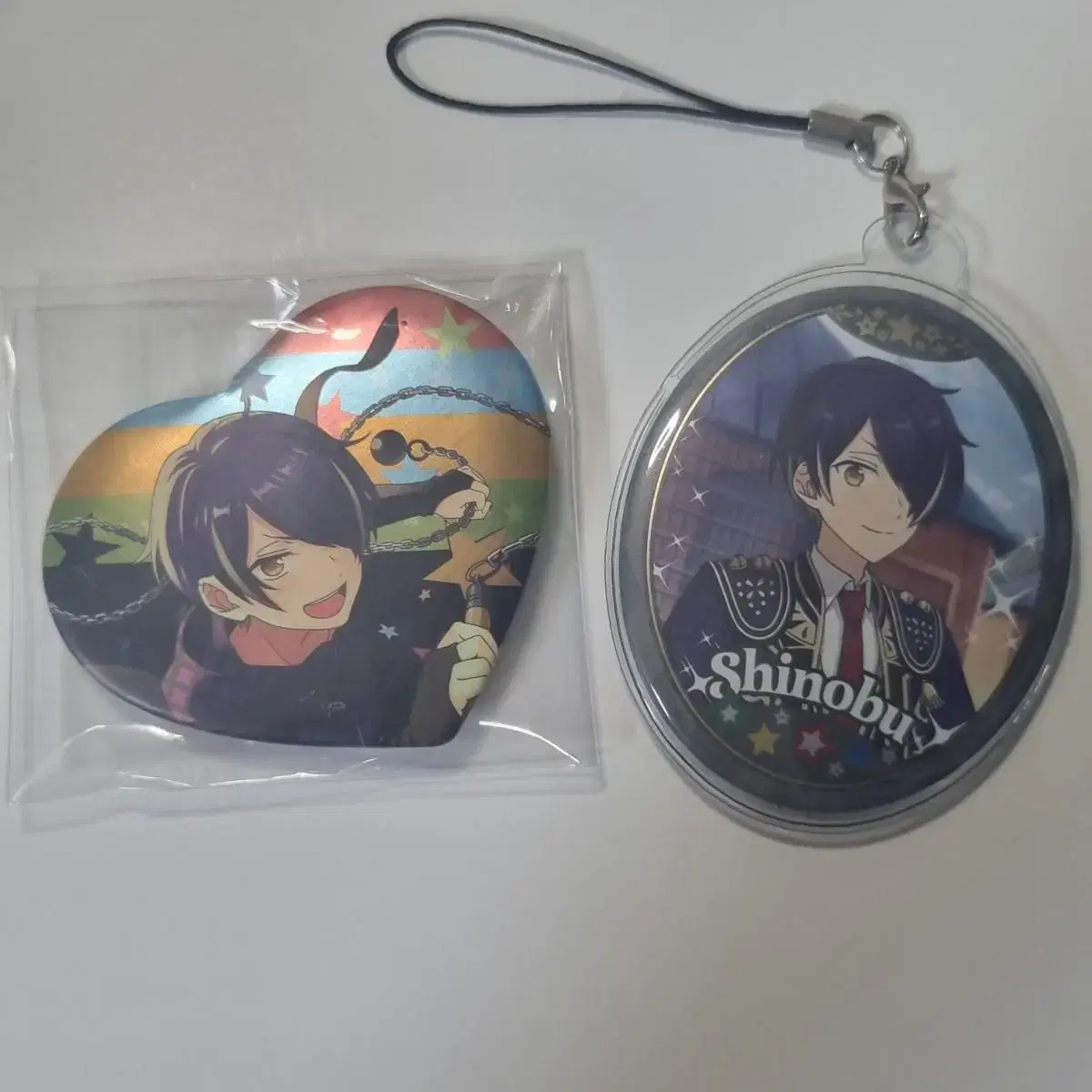 Anstar Sengoku Shinobu Heart Can Badge Badge Ensemble Stars