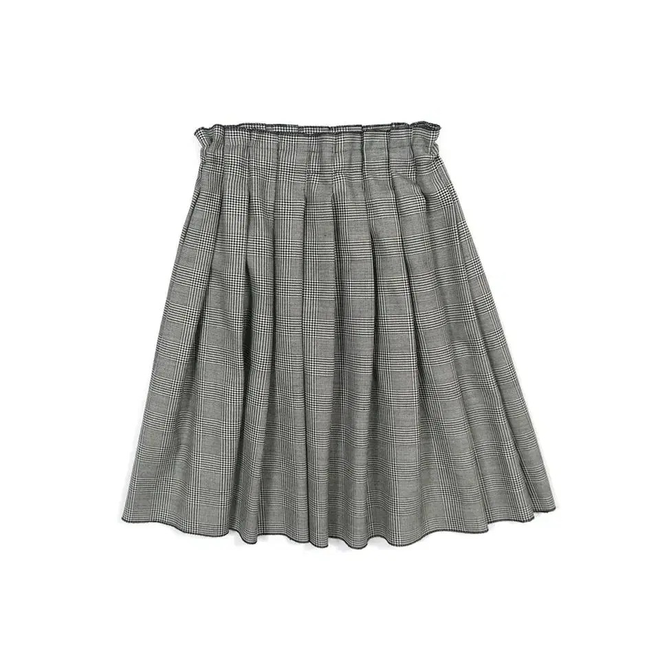 Oneil of dublin houndtooth pleat skirt