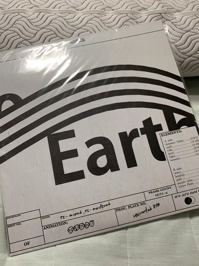 웨이브투어스 wave to earth LP 투명반