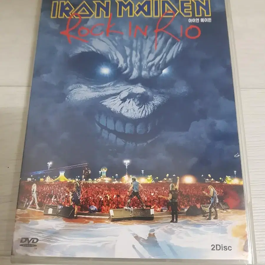 Iron Maiden Rock in Rio 헤비메탈 dvd 헤비메틀