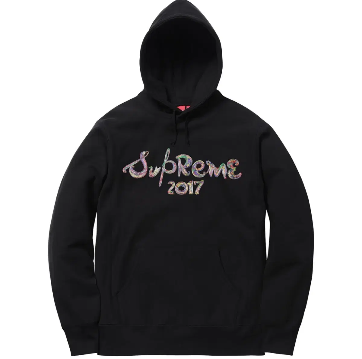 Supreme Hooded Sweatshirt Black 2017 New M