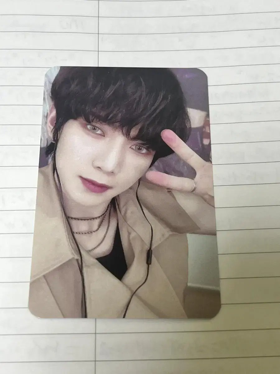 ateez yeosang mocketshop fireworks unreleased photocard wts