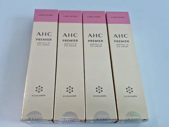 AHC 2024 최신상 시즌12 앰플인아이크림 코어 리프팅 40ml 4개