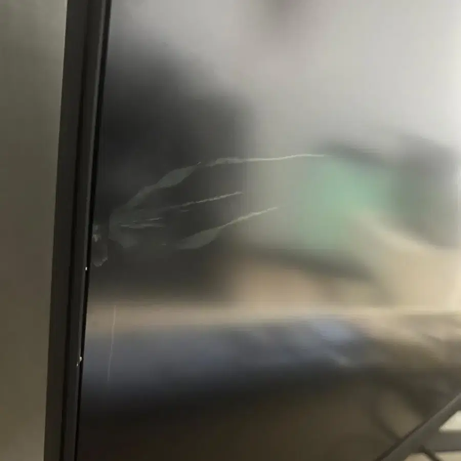 Broken monitor