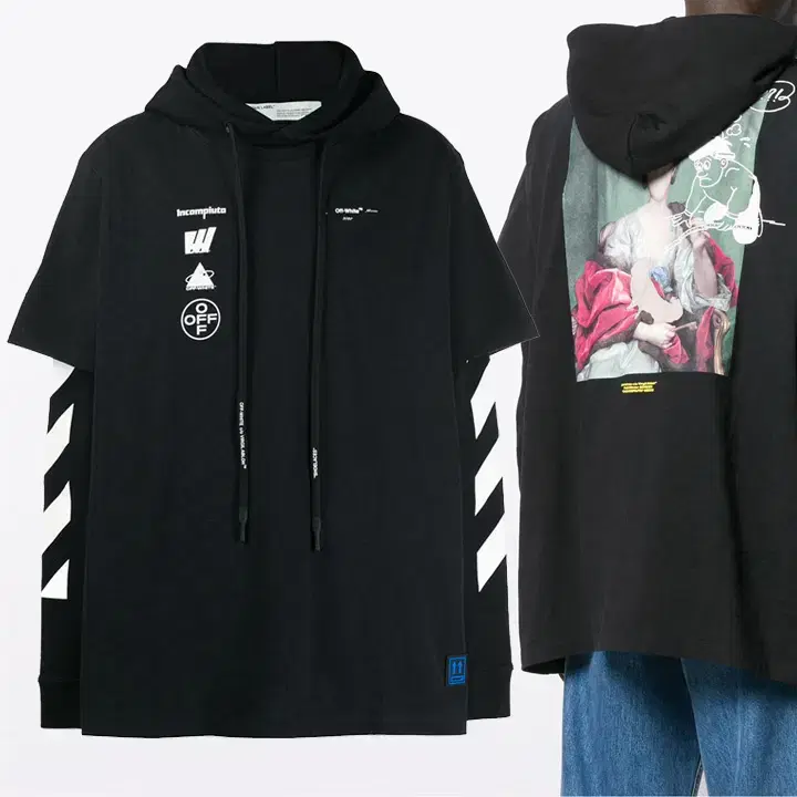 [Off-White] New Mariana Hoodie OMAB033E19185005 1088