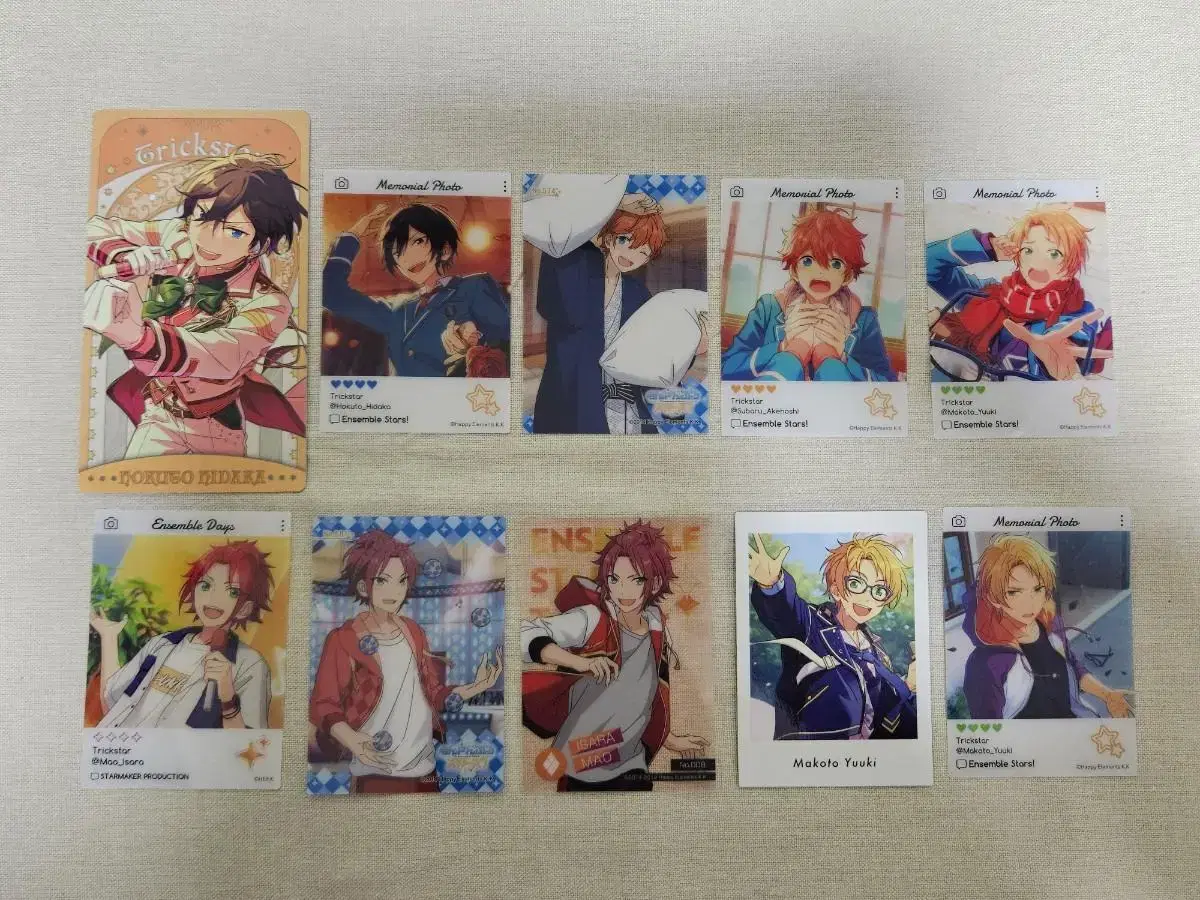 Bulk) Angsta Trickstar Subaru Hokuto Mao Makoto Pasha Emoka Arcana