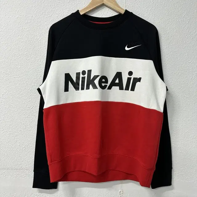 나이키 에어 nike air 기모 맨투맨 상의