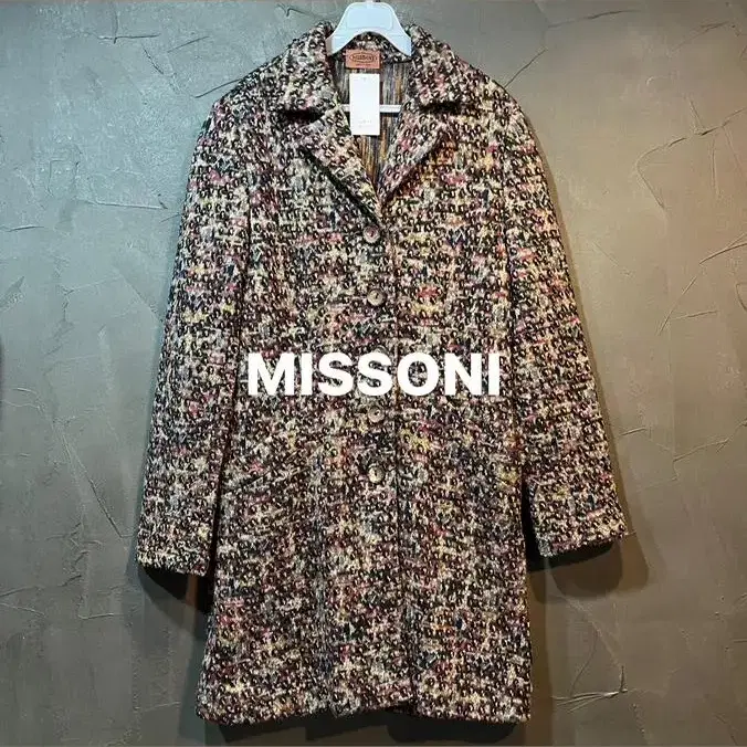 [42] MISSONI 미쏘니 트위드 코트