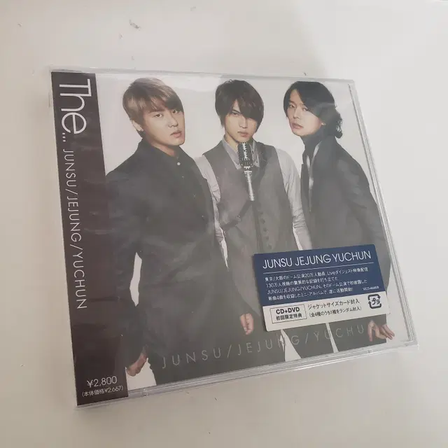 JYJ - The.. 신품 미개봉 CD+DVD (준수/재중/유천)