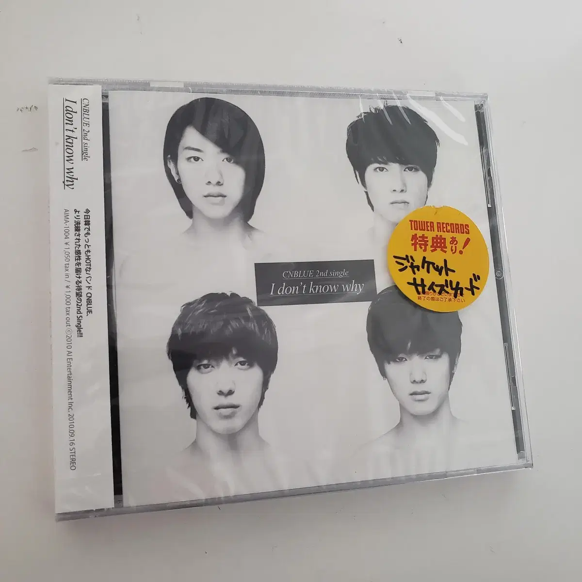 CNBLUE(씨엔블루) I don't know why 신품 미개봉 CD