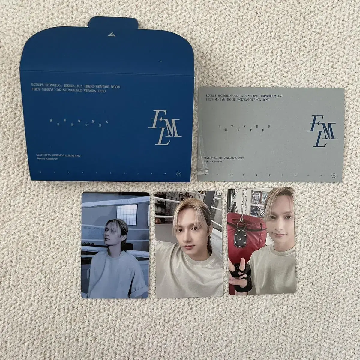 Seventeen FML Weverse album jun wts