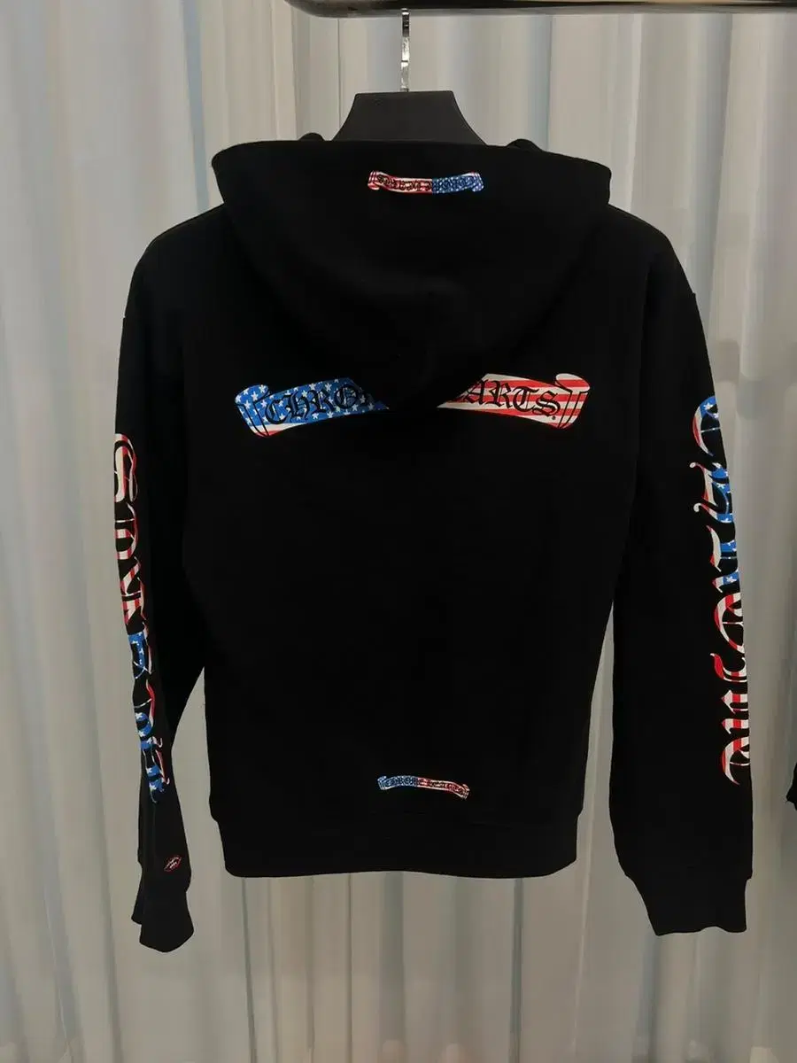 (M) Chromehearts USA limited edition Hoodie Black