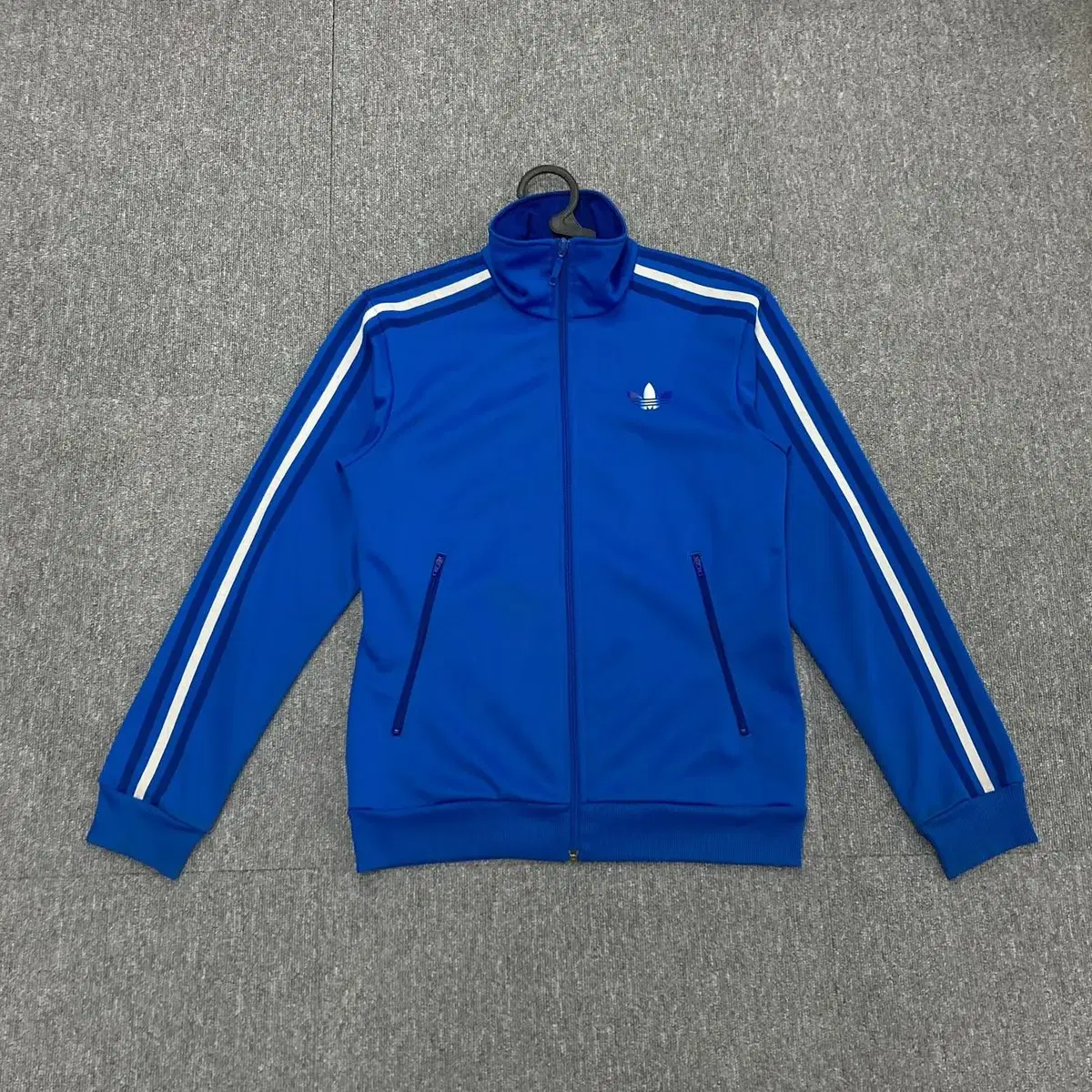 90 Adidas Firebird bloo Tracktop Jersey bloo N0199