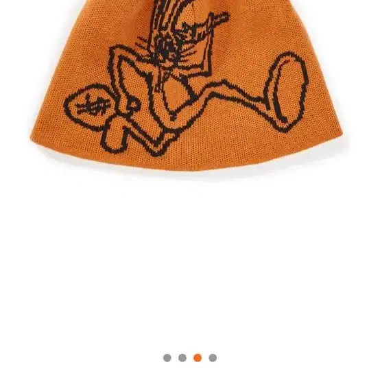 캐롯츠 running bunny beanie orange