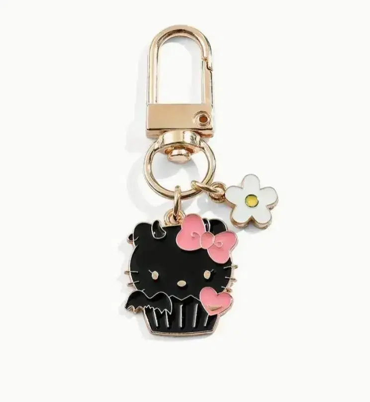 Hello Kitty keyring One black keyring and one red keyring left in stock