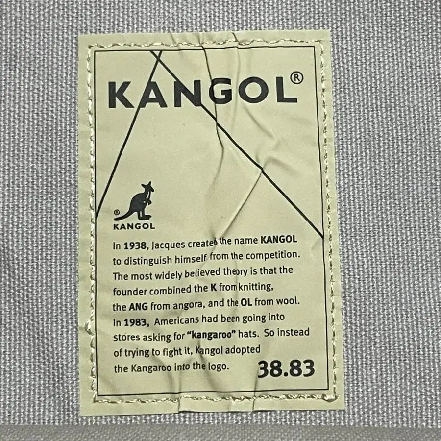 캉골(KANGOL) 캔버스 토트백