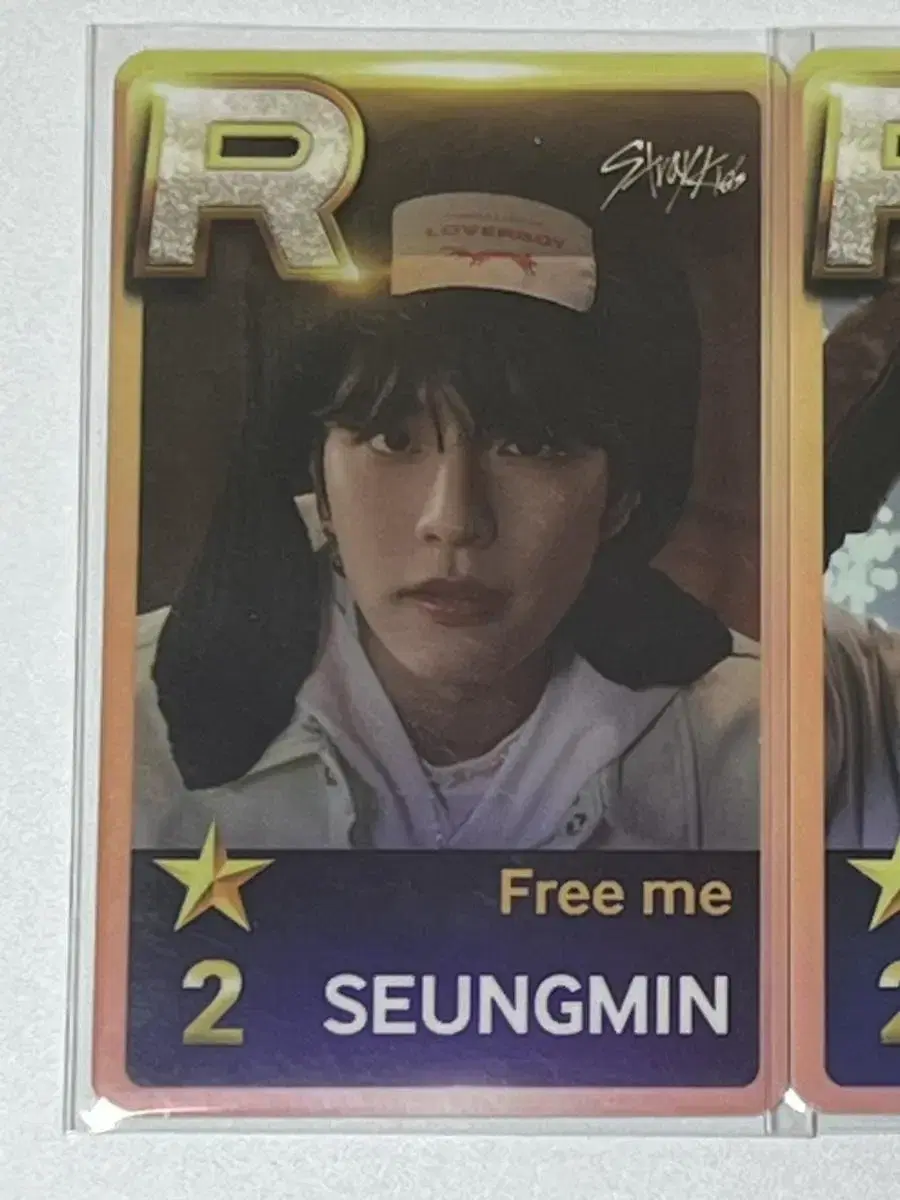 Skz seungmin shusje photocard