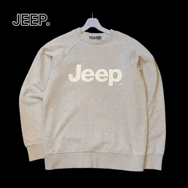 (S~M)JEEP 그레이 맨투맨