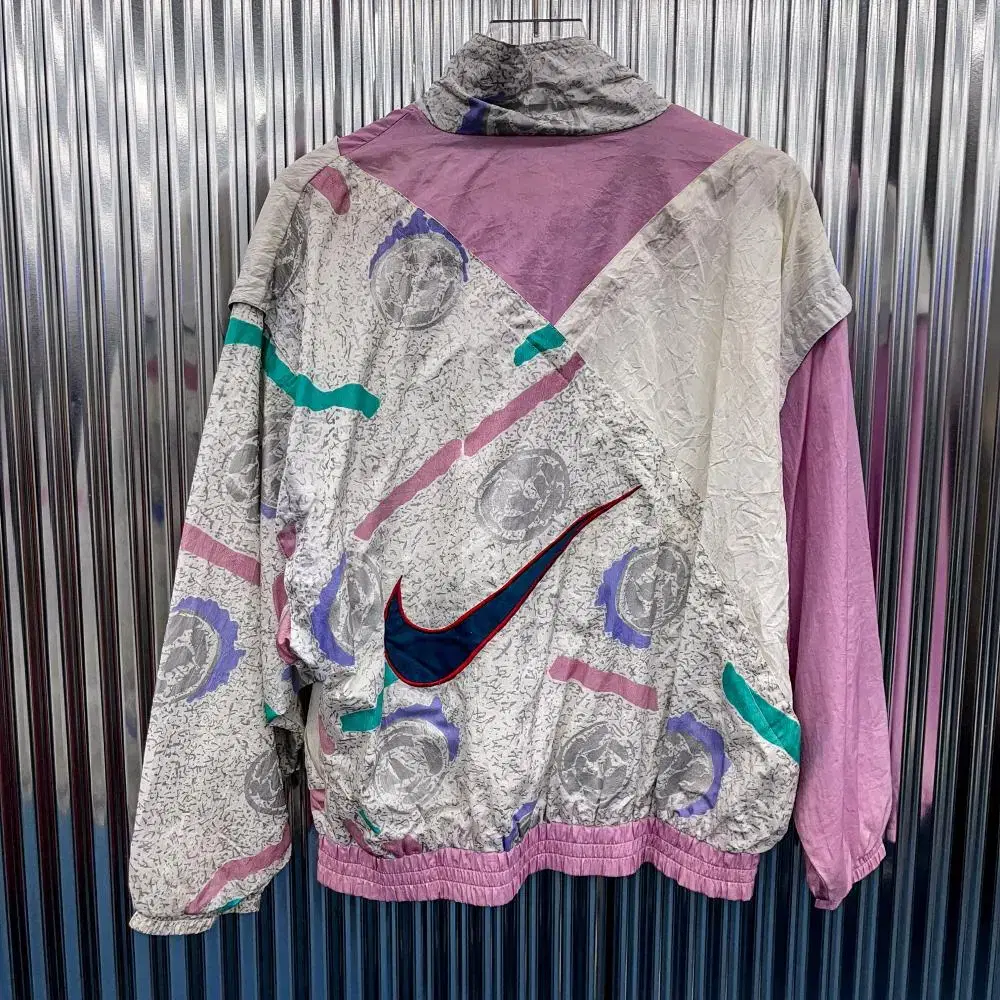 Nike Old School Big Logo Windbreaker Jacket (Domestic L) K327