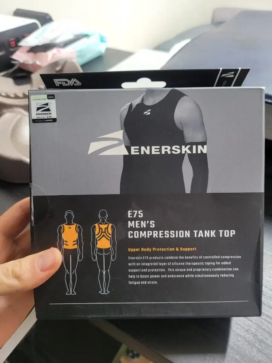 E75 Men's Compression Tank Top