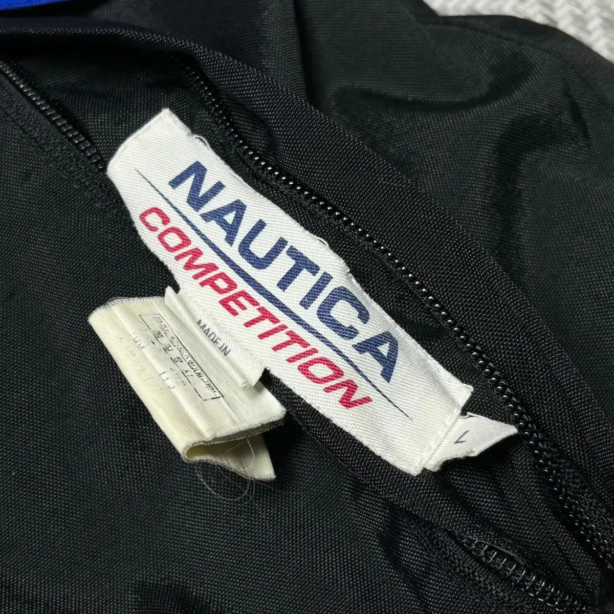 NAUTICA N3X 노티카 올드스쿨 리버시블 양면 점퍼 봄버 자켓