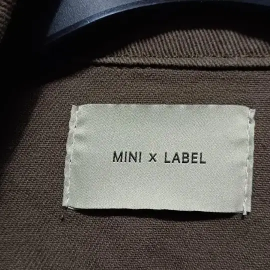 MINI LABEL 크롭 라떼 면잠바(66전후)