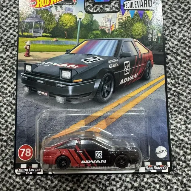 1/64 핫휠 리얼라이더 AE86