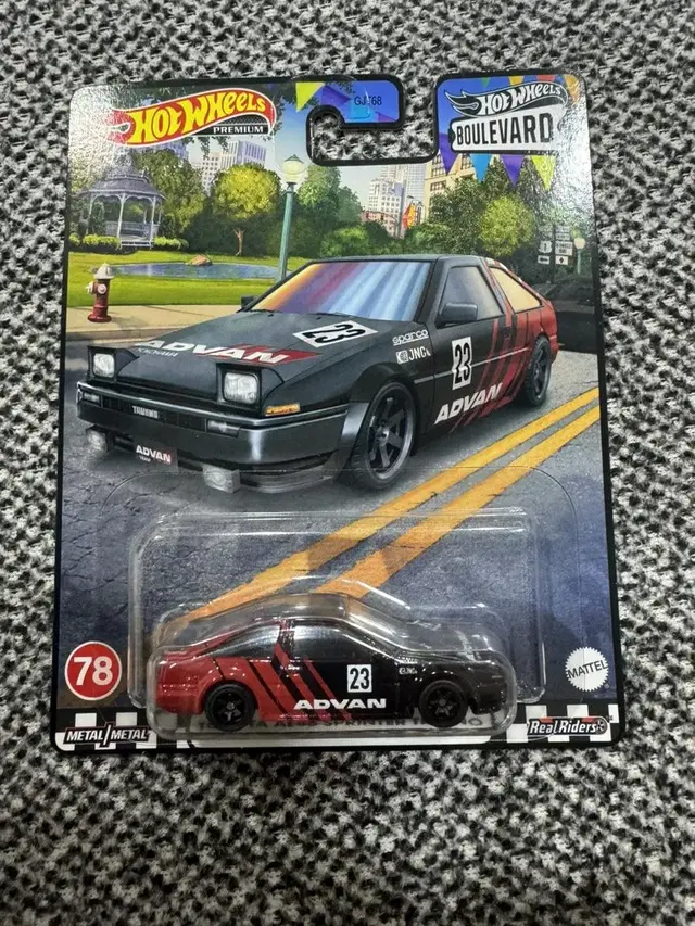 1/64 핫휠 리얼라이더 AE86