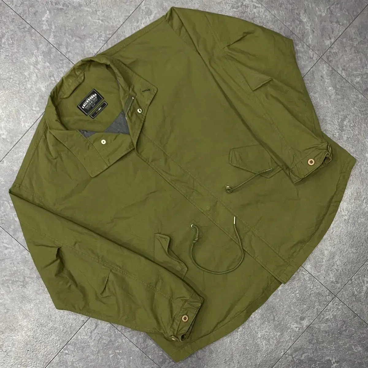 Prismworks Olive Khaki Oscar Fishtail Jacket