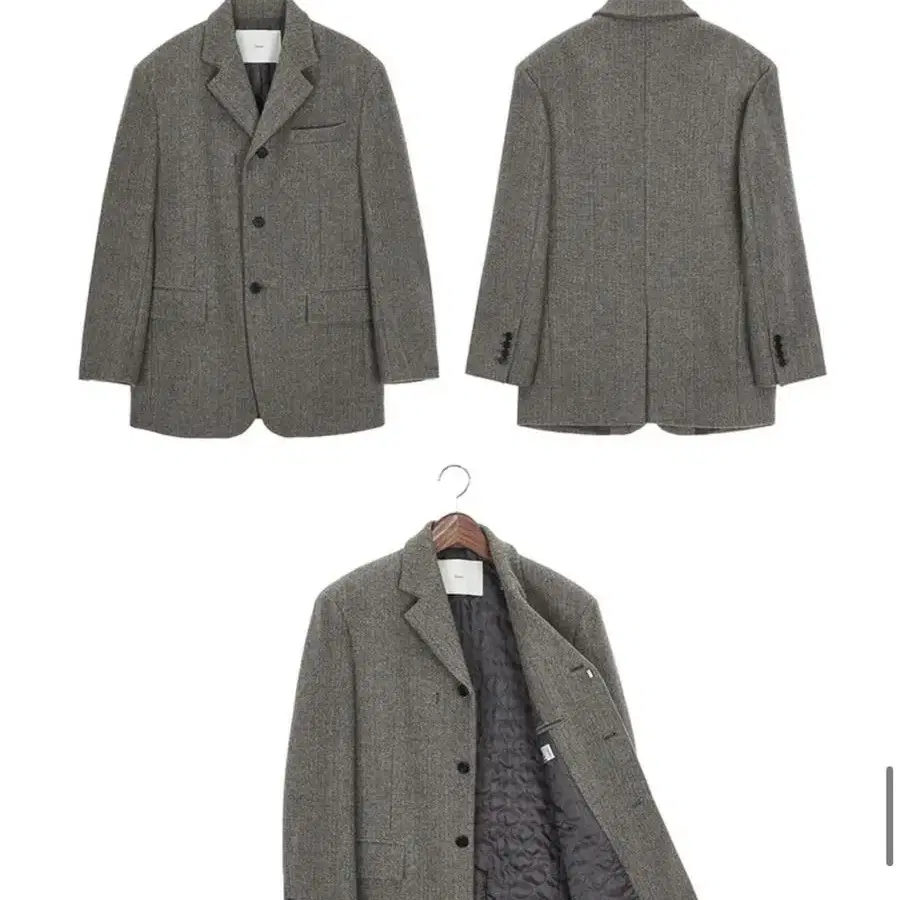 던스트 WOOL BLAZER HERRINGBONE (거의 새상품)