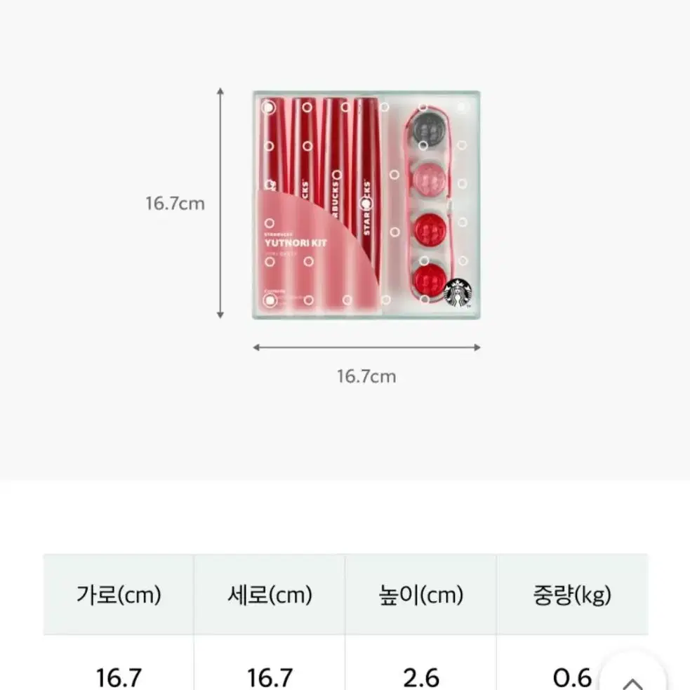 스타벅스 윷놀이 핑크 ㅡ 미개봉새상품