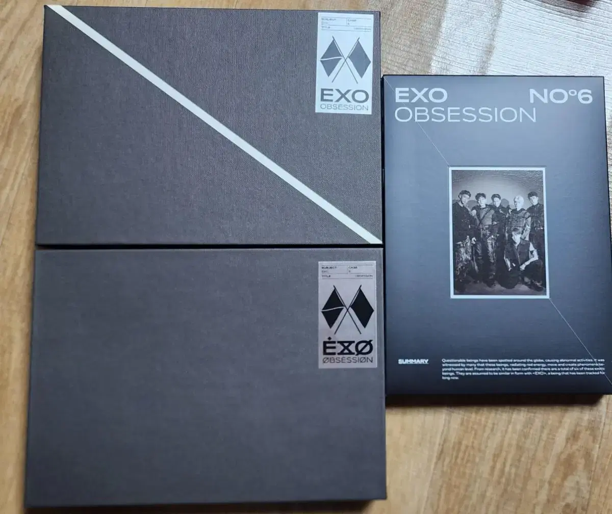 Exo suho baekhyun Chen Baixi album wts.