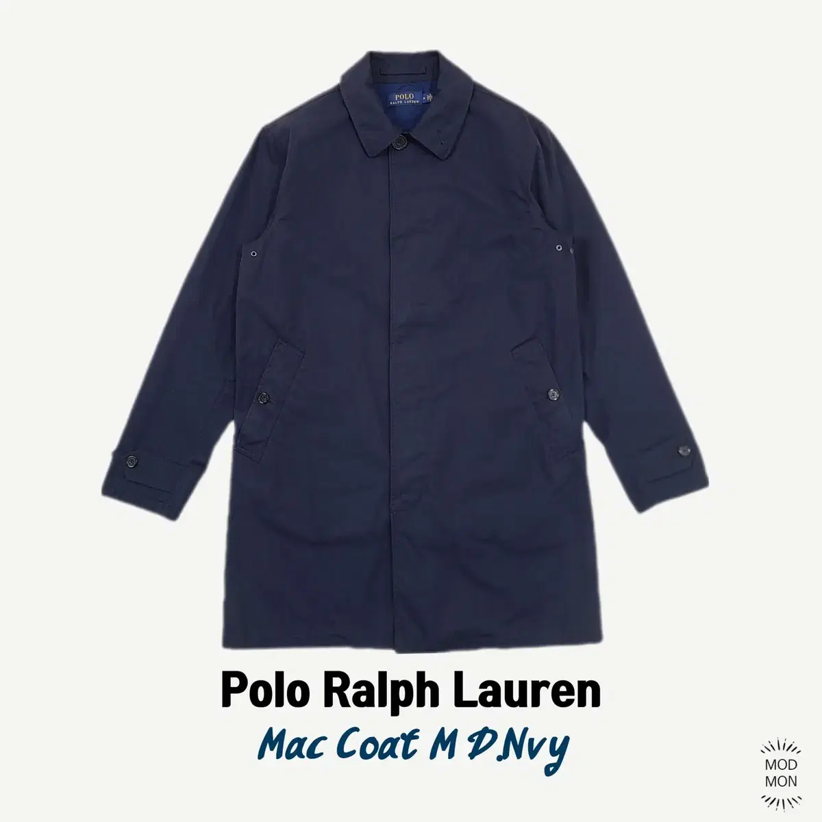 Polo Ralph Lauren S/S Mac Coat M Dark Navy