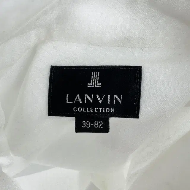 [남성 100] 랑방 LANVIN 화이트셔츠 흰남방 코튼 (18797)