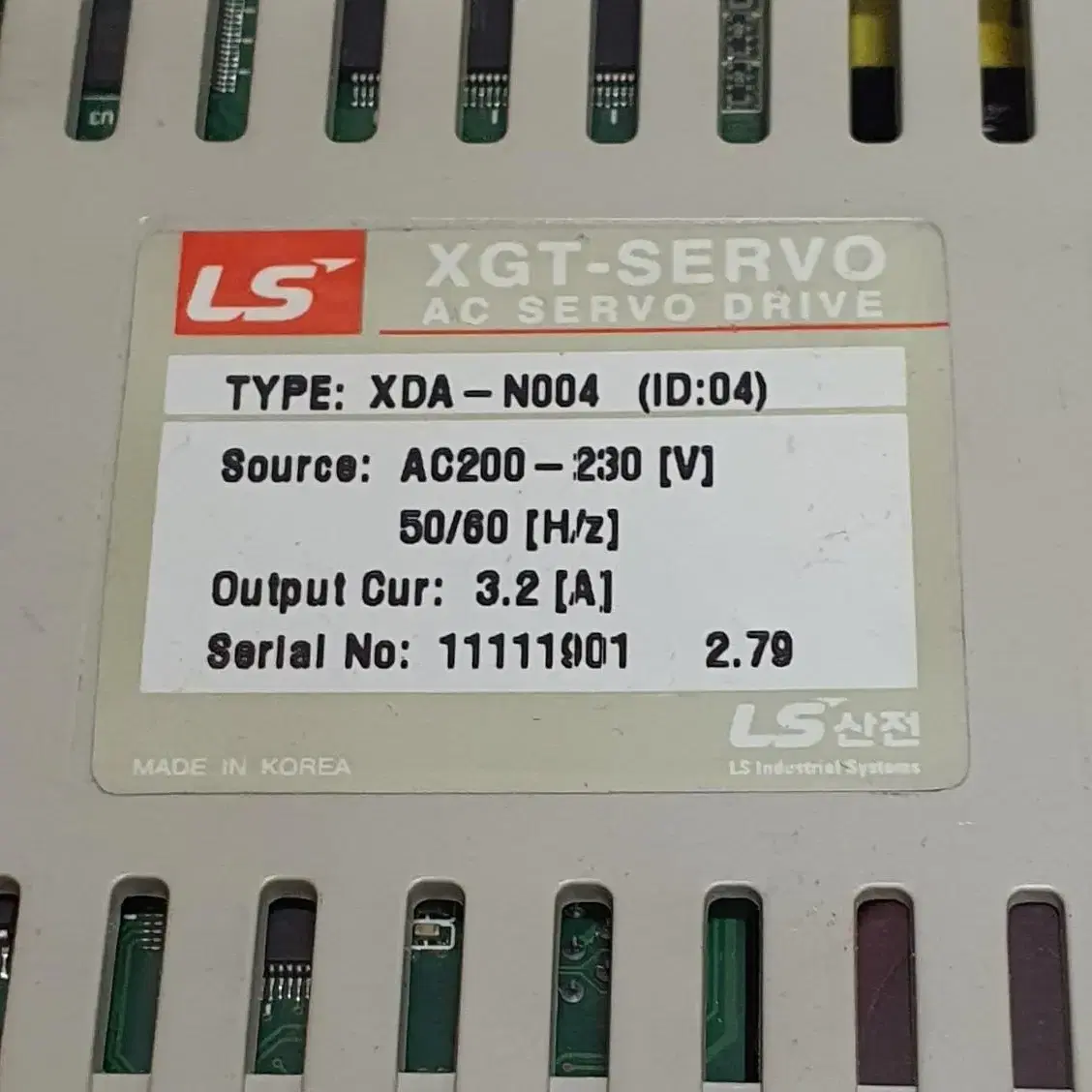 LS 서보드라이브 XDA-N004.15만원