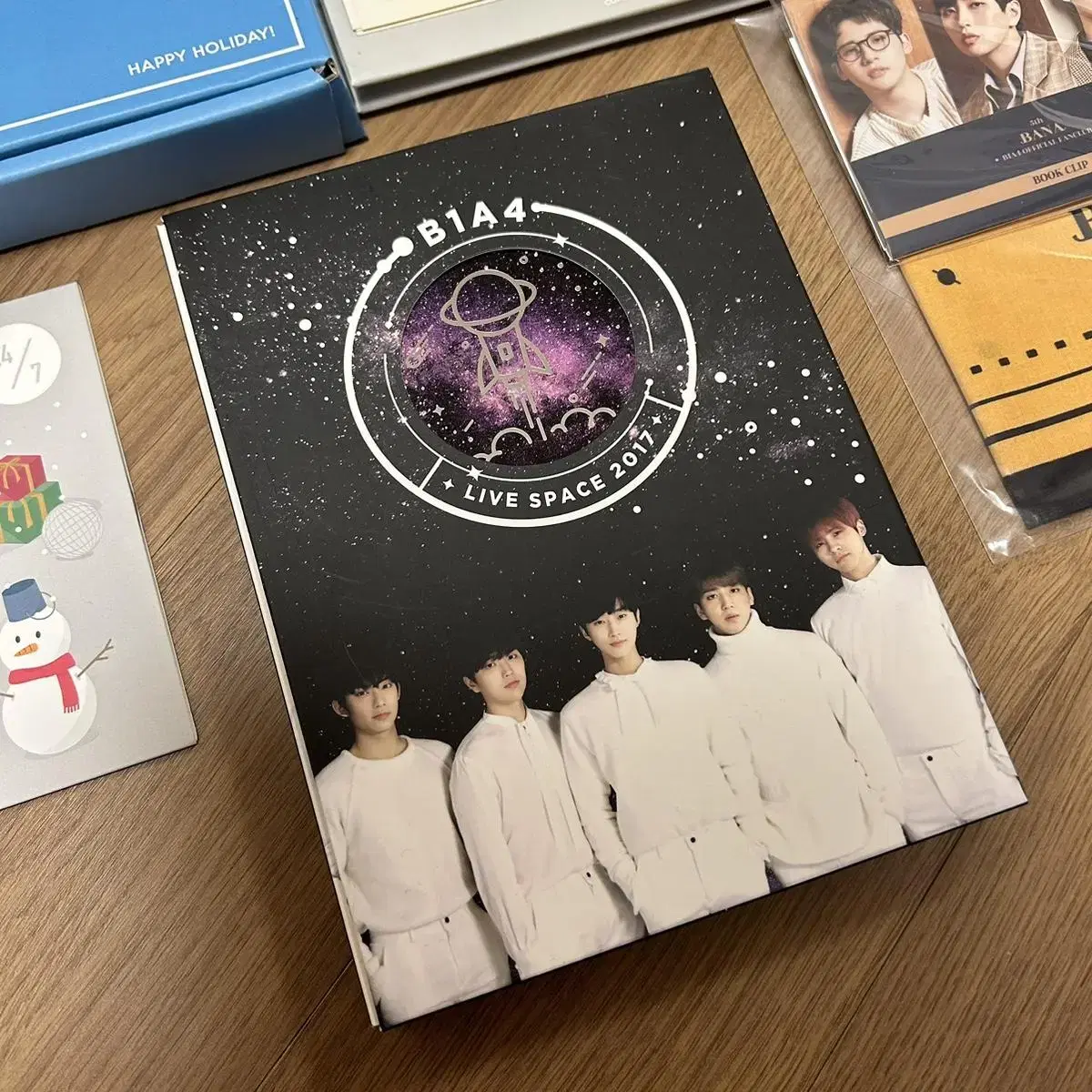 b1a4 공식 굿즈 시즌그리팅 콘서트 dvd 바나5기 키트 양도 판매