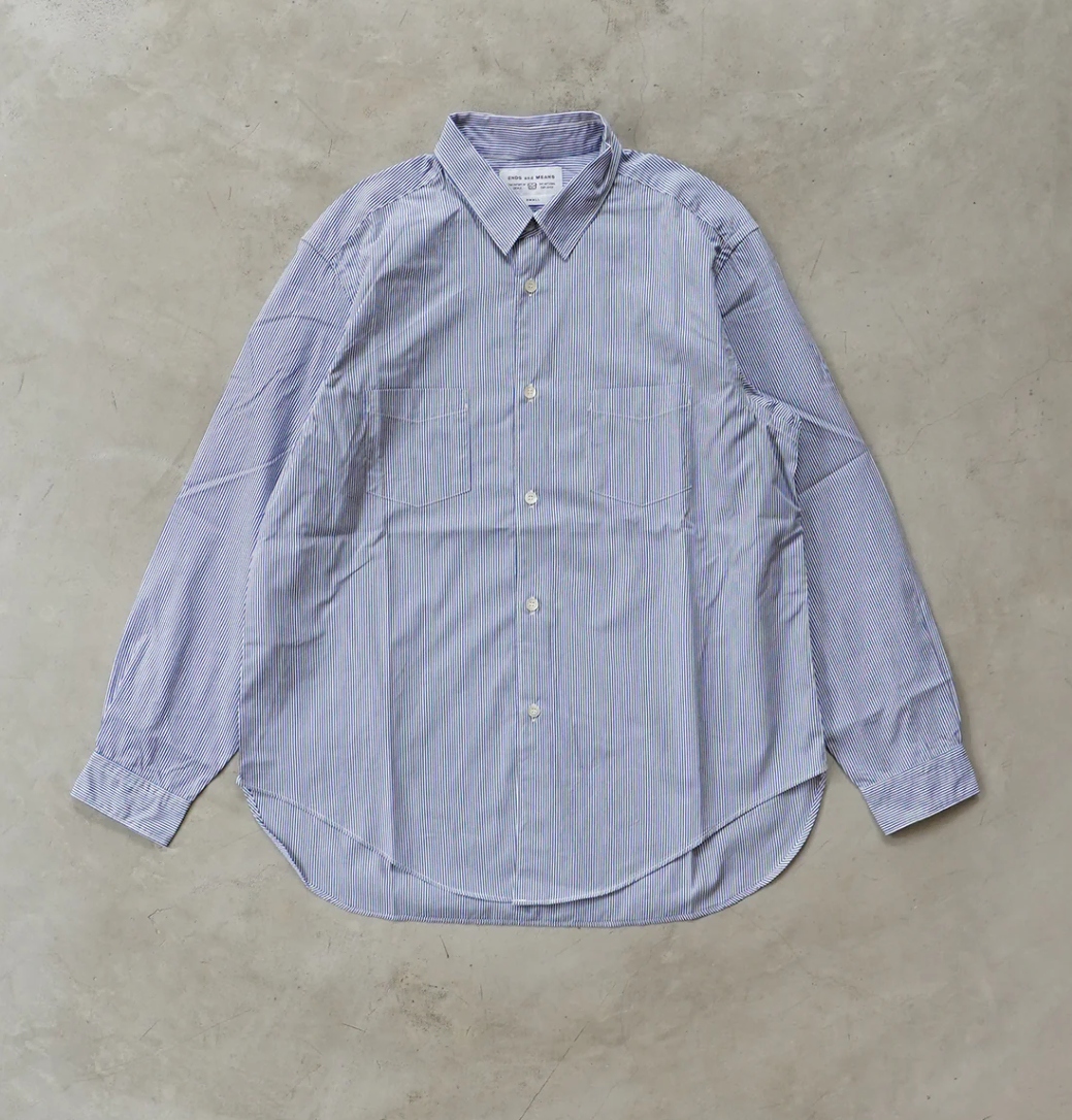 ENDS AND MEANS Men's Alders Stripe Shirt