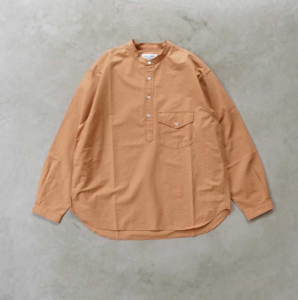 ENDS AND MEANS Men's P/O Pocket Cotton Shirt