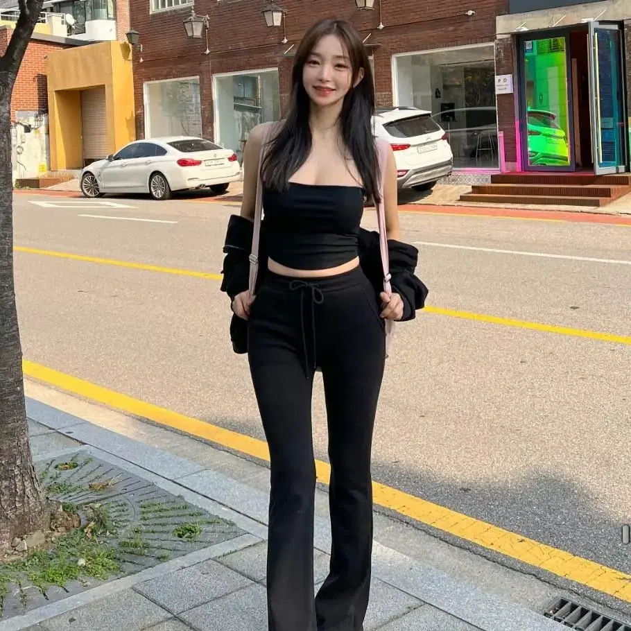 카인다미 밍크기모 후드 집업