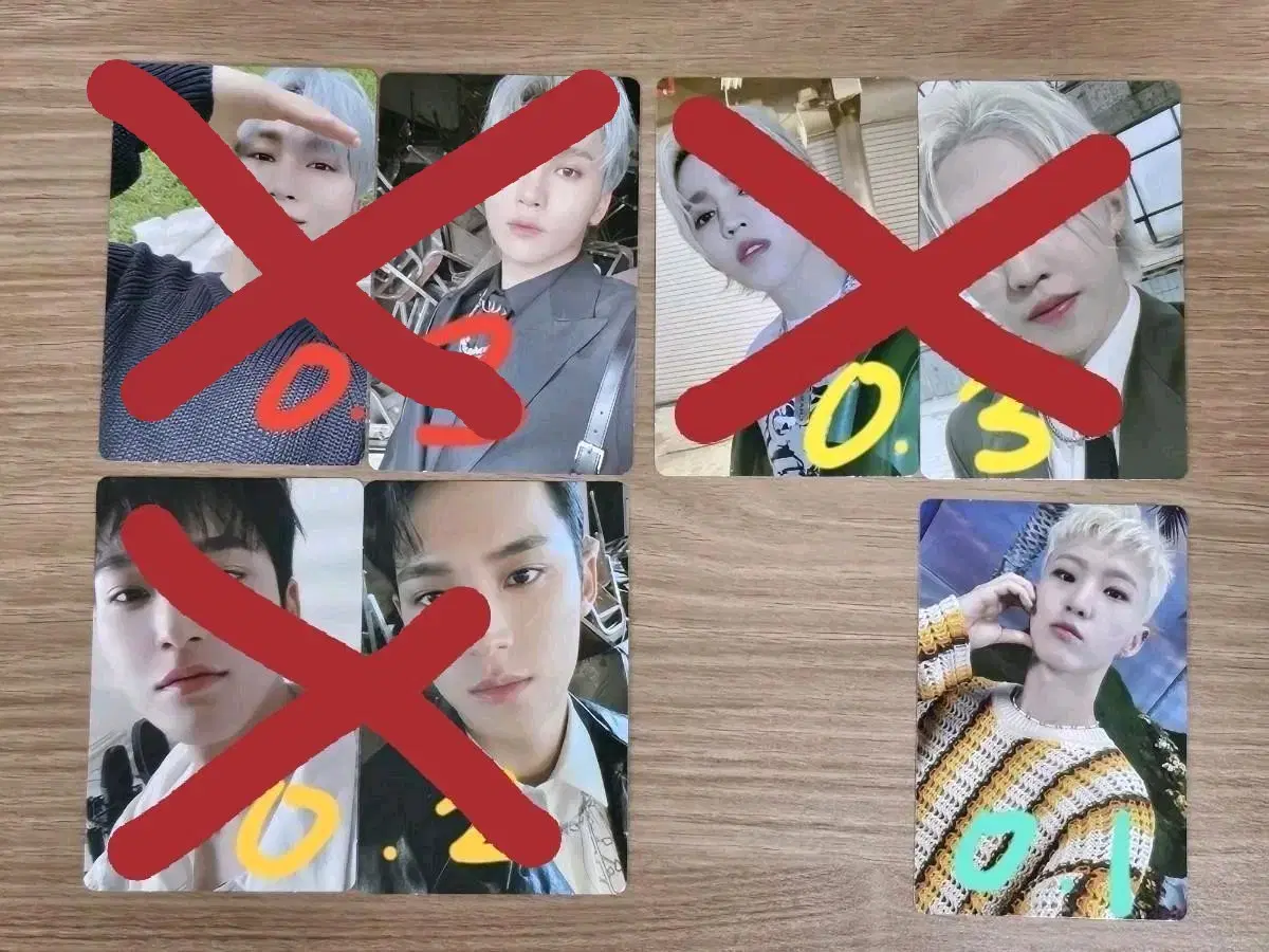 Seventeen photocard seungkwan mingyu s.coups Seungchul hoshi Ataka Sector 17