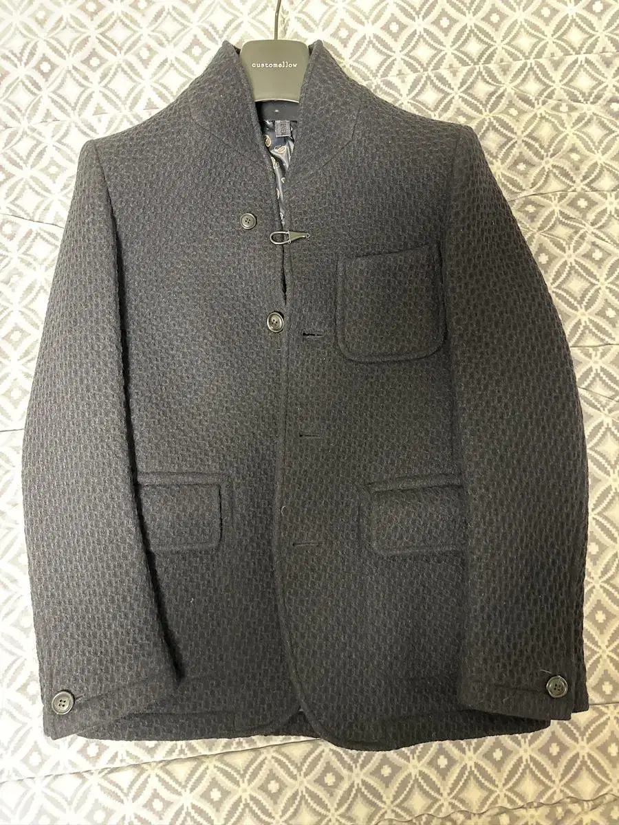 [36] Custom Melted Tweed Jacket