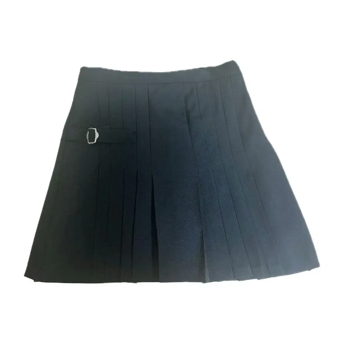 [Promising] Buckle Pleated Skirt