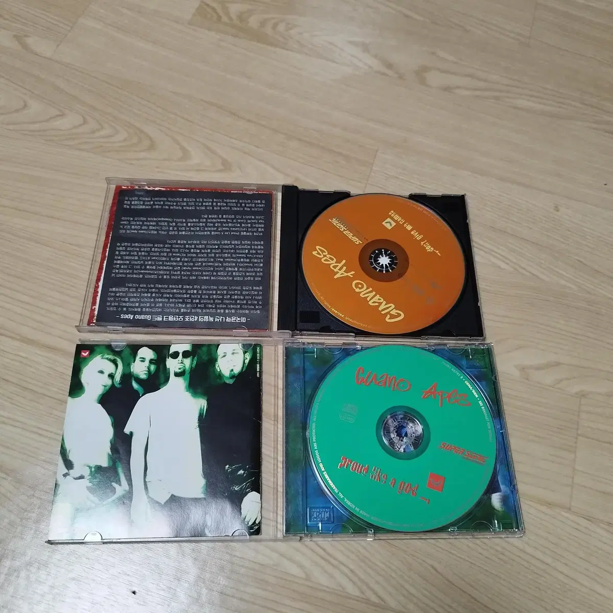 구아노 에입스 Guano Apes 2종 씨디 CD 일괄 정리