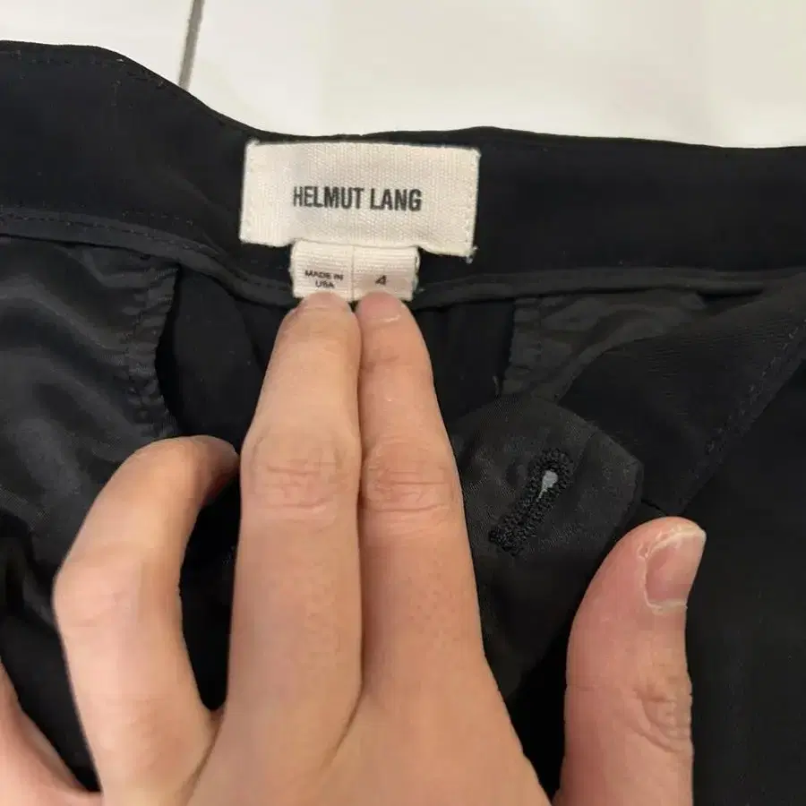 HELMUT LANG 헬무트랭 블랙 슬랙스 판매해요